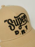 Superdry Dirt Road Trucker Cap, Sandstone Brown