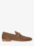 Kurt Geiger London Ali Suede Slip On Loafers, Natural Taupe