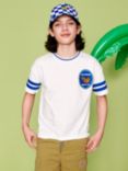 Monsoon Kids' Cool Banans T-Shirt, White