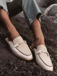 Moda in Pelle Ella Jean Leather Mules, Off White