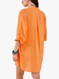 Accessorize Longline Beach Shirt, Orange
