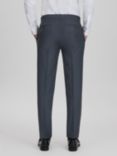 Reiss Humble Wool Tailored Suit Trousers, Airforce Blue