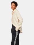 Whistles Relaxed Fit Linen Shirt, Ivory