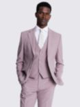 Moss x DKNY Slim Fit Wool Blend Jacket, Dusty Pink