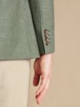 Charles Tyrwhitt Linen and Cotton Blend Slim Fit Blazer
