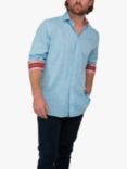 KOY Linen Blend Shirt, Light Blue