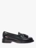 Dune Garda Leather Loafers, Black