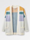 Passenger Sunsets Recycled Knitted Cardigan, Marshmallow