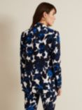 Phase Eight Caddie Floral Suit Jacket, Blue