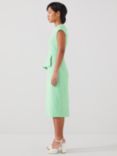 L.K.Bennett Petite Mia Ruffle Midi Dress, Green