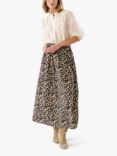 Lollys Laundry Akane Leopard Print Maxi Skirt, Multi