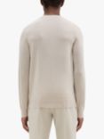 Theory Wool Blend Crew Neck Jumper, Sand