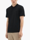 Theory Bron Cosmos Slub Cotton Polo Shirt