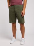 Lee Extreme Movement Workwear Shorts, Olive Grove