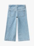Benetton Kids' Floral Jeans, Blue