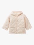 Benetton Baby Quilted Hooded Jacket