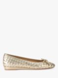 Carvela Luggage Woven Leather Ballet Pumps