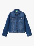 Benetton Kids' Oversized Denim Jacket