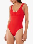 Accessorize Lexi Shaping Swimsuit, Red