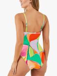 Accessorize Abstract Print Swimsuit, Multi
