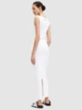 AllSaints Katarina Sleeveless Organic Cotton Maxi Dress, Optic White