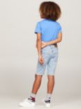 Tommy Hilfiger Kids' Scanton Denim Shorts, Salt & Pepper Light