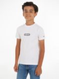 Tommy Hilfiger Kids' Track Graphic T-Shirt, White