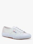 Superga 2750 Lame Trainers, White