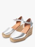 Moda in Pelle Gialla Leather Espadrille Sandals