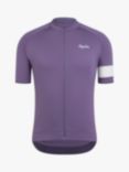 Rapha Zip Through Short Sleeve Jersey Top, Lilac