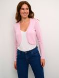 KAFFE Astrid Bolero Cardigan, Pink Mist