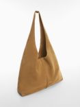 Mango Gabriel Leather Shopper Bag