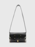 AllSaints Leather Micro Satchel, Black