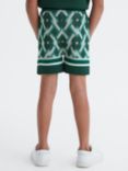 Reiss Kids' Jack Abstract Knit Shorts