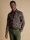 Charles Tyrwhitt Classic Fit Large Floral Liberty Print Shirt, Navy/Multi