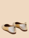 White Stuff Loral Leather Pumps