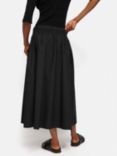 Jigsaw Cotton Poplin Midi Skirt