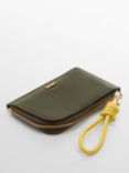 Mango Chulo Zip Card Holder, Dark Green