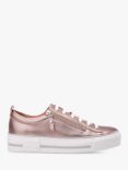 Moda in Pelle Filician Low Top Leather Trainers, Stone