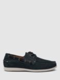 Rodd & Gunn Gordons Bay Suede / Leather Slip On Boat Shoes, Indigo