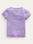 Mini Boden Kids' Safari Animals Superstitch T-Shirt, Violet