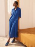 NRBY Carmen Cotton Double Gauze Midi Shirt Dress