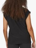 Sisters Point Plain Easy Fit Top, Black