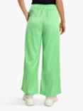Sisters Point Visola String Tie Satin Trousers, Sea Green