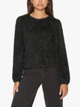 Sisters Point Eoia-ls Round Neck Knitted Top