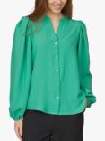 Sisters Point Varia Loose Fitted Soft Shirt, Light Jade