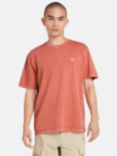 Timberland Dye Short Sleeve T-Shirt, Burnt Sienna