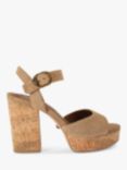 Kurt Geiger London Mayfair Cork Heel Sandals