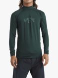 Billabong Arch Wave Long Sleeve UPF 50 Surf T-Shirt, Billiard