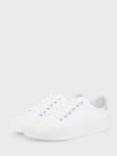 Hobbs Kasia Canvas Low Top Trainers, White